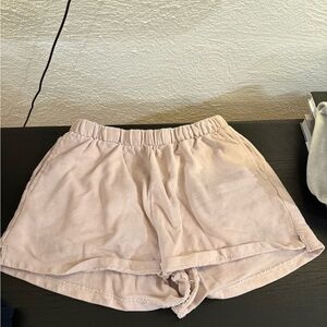 Garage Sweat Shorts Size: Medium PINK